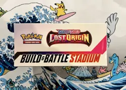 Pokemon TCG SWSH11 Lost Origin Build & Battle Stadium Factory Sealed (12 Packs) - Image 5