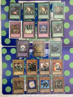 Vintage 1996 Yu-Gi-Oh Trading Card Lot Holo/Logo Foil/1st Editions 64 Cards TCG - Image 1