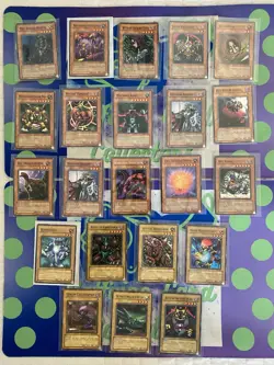 Vintage 1996 Yu-Gi-Oh Trading Card Lot Holo/Logo Foil/1st Editions 64 Cards TCG - Image 2