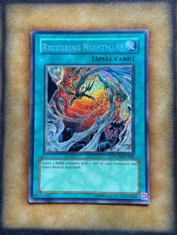 Yugioh Recurring Nightmare FOTB-EN066 Secret Rare NM - Image 1