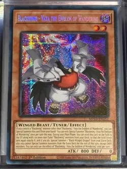 Blackwing - Vata the Emblem of Wandering MP23-EN152 Yu-Gi-Oh YuGiOh Secret Rare - Image 1
