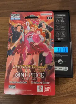 (HEAVY) 37.73g One Piece Heroines Edition EB-03 Sleeved Booster Pack Brand New - Image 1