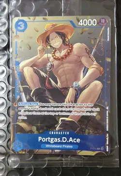 Portgas.D.Ace (Tin Pack Set Vol. 2) P-074 One Piece Promotion Cards Foil - Image 1