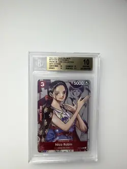 One Piece Nico Robin 25th Anniversary ST01-008 BGS 10 New BGS label - Image 1