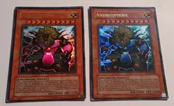 Yugioh 2x Trading Card Adrosphinx EP1-DE002 Ultra Rare - Image 2