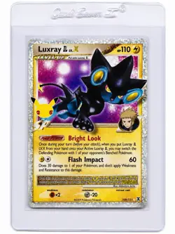Pokemon Card Luxray GL LV.X 109/111 Celebrations Classic Collection 25th Holo NM - Image 1