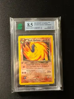 Dark Quilava - 39/105 - Uncommon 1st Edition Neo Destiny MNT 8.5 NM - Mint Card - Image 1
