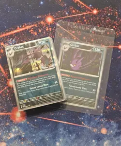 Pokemon TCG: Sealed Chaos Rising Pre-Release Crobat Deck + Stamped Promo Card! - Image 1