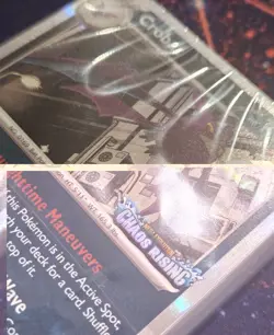 Pokemon TCG: Sealed Chaos Rising Pre-Release Crobat Deck + Stamped Promo Card! - Image 4