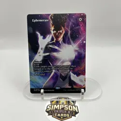 Ephemerate Borderless Marvel Super Heroes MTG 0044 NM Non-Foil - Image 1