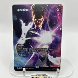 Ephemerate Borderless Marvel Super Heroes MTG 0044 NM Non-Foil - Image 2