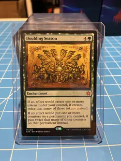 Doubling Season [Foundations] FDN 0216 | Mythic Rare MTG TCG Card NM - Image 1