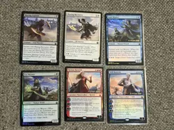 MTG Foil Prerelease Promo Battlebond lot of 6 Cards - Image 1