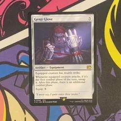 Genji Glove 258 Rare FINAL FANTASY Magic: The Gathering Near Mint - Image 1