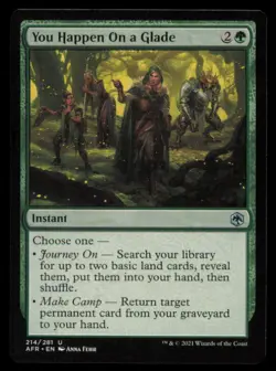 You Happen On a Glade 214 Adventures in the Forgotten Realms mtg - Image 1