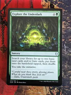MTG Card: Explore the Underdark (CL: Battle for Baldur's Gate) - Image 1