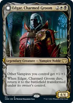 NM - Edgar, Charmed Groom (Showcase) - 311 - Innistrad: Crimson Vow - Image 1