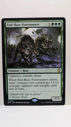 End-Raze Forerunners Commander: Bloomburrow Regular - Image 1