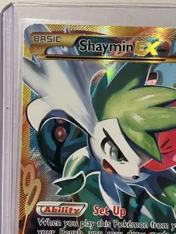 2017 Pokemon XY Premium Trainer Promo Shaymin EX 77a/108 Alt Alternate Full Art - Image 3
