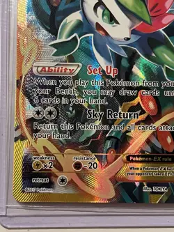 2017 Pokemon XY Premium Trainer Promo Shaymin EX 77a/108 Alt Alternate Full Art - Image 5