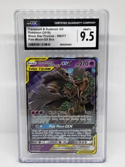 Pokemon TCG Trevenant & Dusknoir GX - Black Star Promos/SM217 - Pale Moon - Image 1