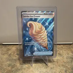 Pokemon TCG Jumbo Ice Cream 109/198 Chilling Reign Secret Rare Holo ENG - Image 1