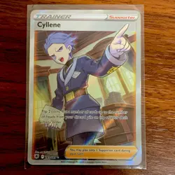 LP Pokemon TCG Cyllene Full Art Holo Ultra Rare 183/189 Astral Radiance EN - Image 1