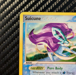 Suicune 030 EX Collector's Carry Tin Holo Vintage 2005 Pokemon TCG Rare MP - Image 2