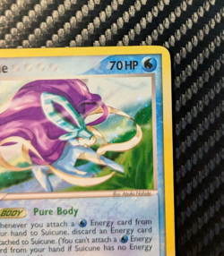 Suicune 030 EX Collector's Carry Tin Holo Vintage 2005 Pokemon TCG Rare MP - Image 3
