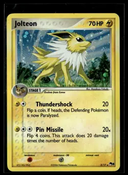 Jolteon 3/17 POP Series 3 Rare Pokemon - Image 1