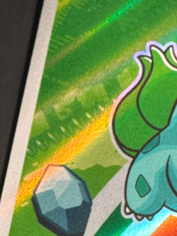 2025 Pokemon MEG First Partners Series 1 Black Star Promo Bulbasaur 37 Full Art - Image 2