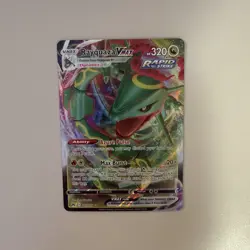 Pokemon Crown Zenith Rayquaza VMAX Ultra Rare Holo Full Art #102/159 - Image 1