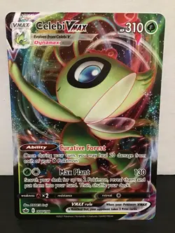 Celebi VMAX 8/198 Pokemon Chilling Reign Holo Ultra Rare Full Art - Image 1