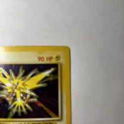 1999 Pokemon Base Set holo Rare Zapdos 16/102 - Image 4