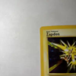 1999 Pokemon Base Set holo Rare Zapdos 16/102 - Image 5