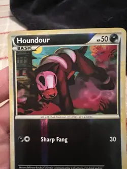 Pokemon Houndour 53/90 Reverse Holo Undaunted NM/M - Image 3