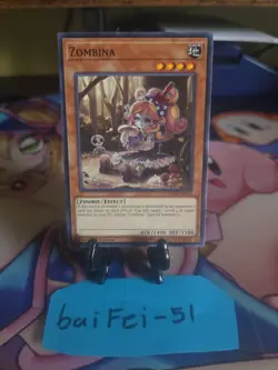 Zombina - Yugioh Code of the Duelist 1st Ed - COTD-EN033 - NM/MINT - Image 1