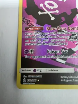 Pokemon TCG Koffing 243/236 Cosmic Eclipse Holo Secret Rare 2019 - Image 5