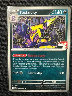 Toxtricity 068/094 Phantasmal Flames Prize Pack Non-Holo Pokemon TCG NM - Image 1