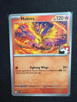 Moltres 014/094 Phantasmal Flames Prize Pack Non-Holo Pokemon TCG NM - Image 1