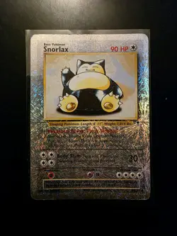 Pokemon Snorlax 64/110 Legendary Collection Reverse Holo DAMAGED - Image 1