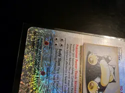Pokemon Snorlax 64/110 Legendary Collection Reverse Holo DAMAGED - Image 2
