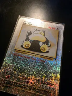 Pokemon Snorlax 64/110 Legendary Collection Reverse Holo DAMAGED - Image 5