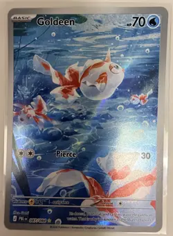 Goldeen 087/084 - Pokemon TCG - Pitch Black Illustration Rare (IR) Holo - Image 1