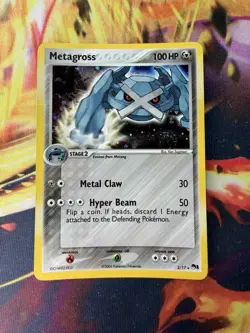 Metagross 2/17 LP-DMG Holo Rare *HOLO SWIRL* POP Series 1 2004 Pokemon TCG - Image 1
