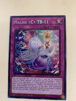 Yugioh Maliss C TB-11 MP25-EN129 1st Edition Prismatic Secret Rare NM - Image 1