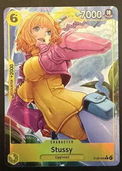 Stussy ST29-006 Parallel Starter Deck Promo One Piece Card English - Image 1