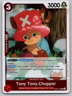 Tony Tony.Chopper Extra Booster: Anime 25th Collection EB02-003 Foil NM - Image 1
