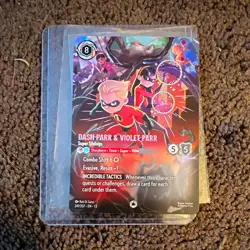 Disney Lorcana Dash & Violet Super Siblings Enchanted 241/207 ENG - Image 1