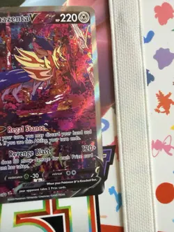 Pokemon TCG Zamazenta v Crown Zenith Galarian Gallery Ultra Rare Card GG54/GG70 - Image 5